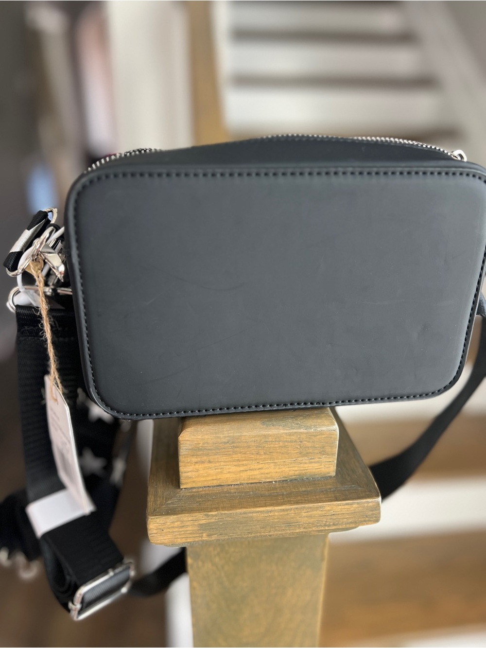 NWT Vintage Havana Silver Crossbody Bag with Black Star Accent - Picture 10 of 14